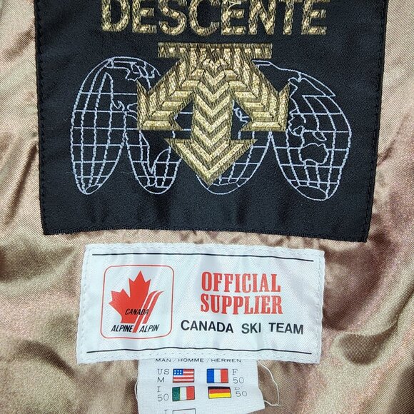 Vintage Decente Ski Canada Orca Whale Jacket Coat (M) - Picture 3 of 10